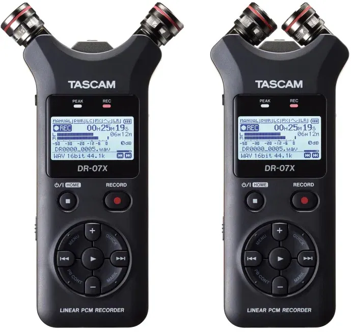 Диктофоны Tascam DR-07X Black