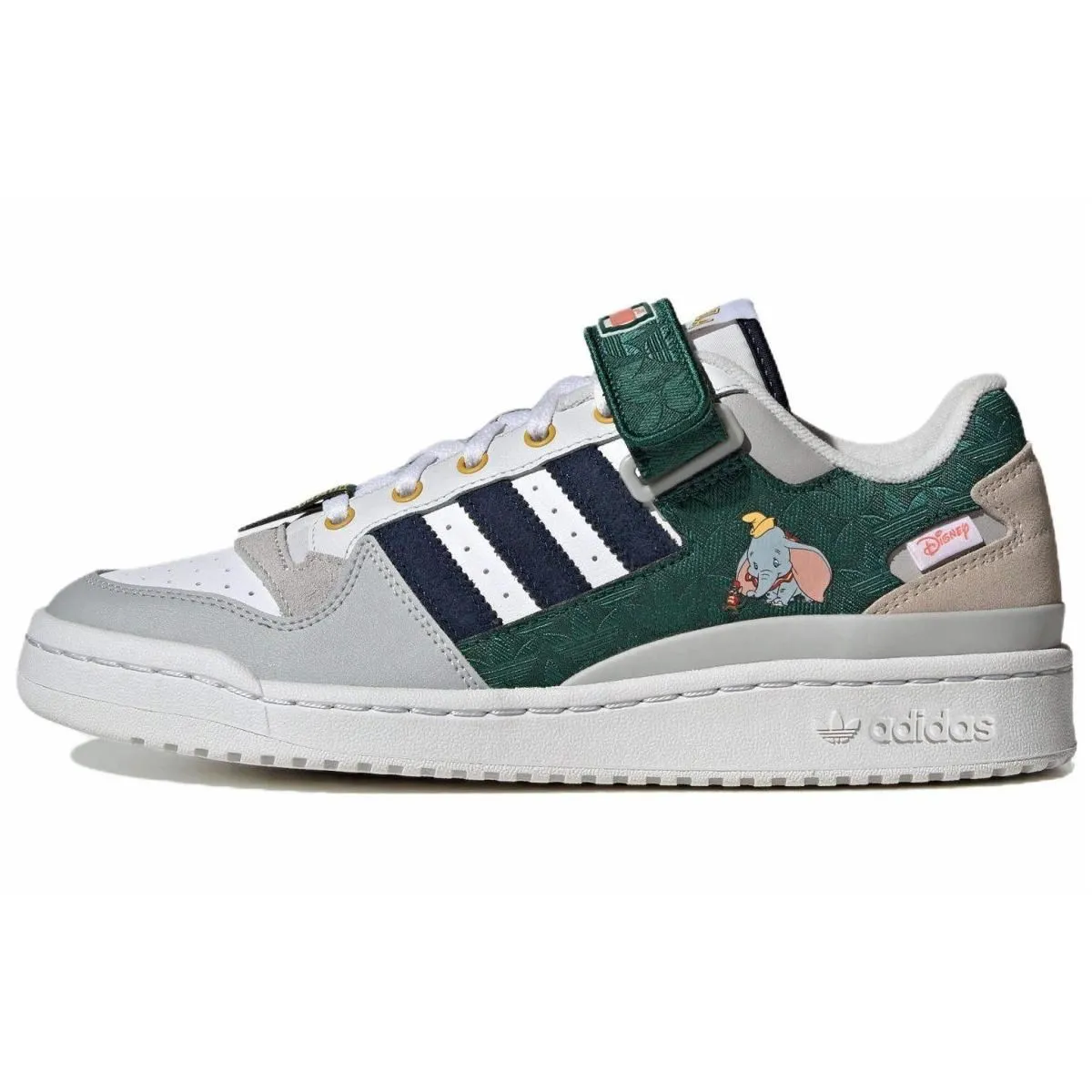 Кроссовки Adidas Originals Forum Dumbo White/Grey/Blue/Green