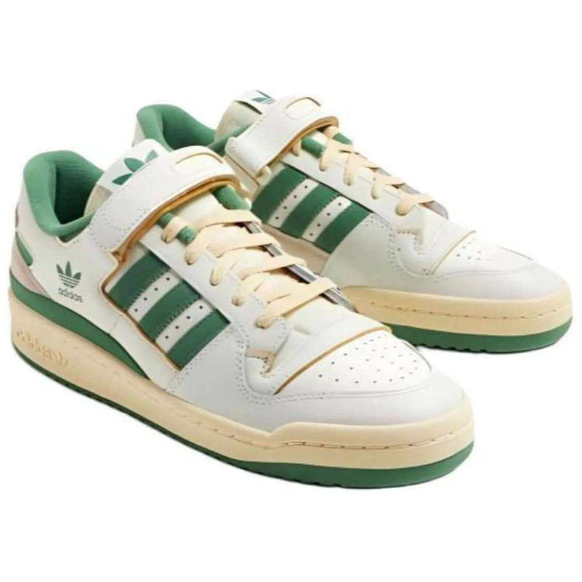 Кроссовки Adidas Originals Forum White/Green
