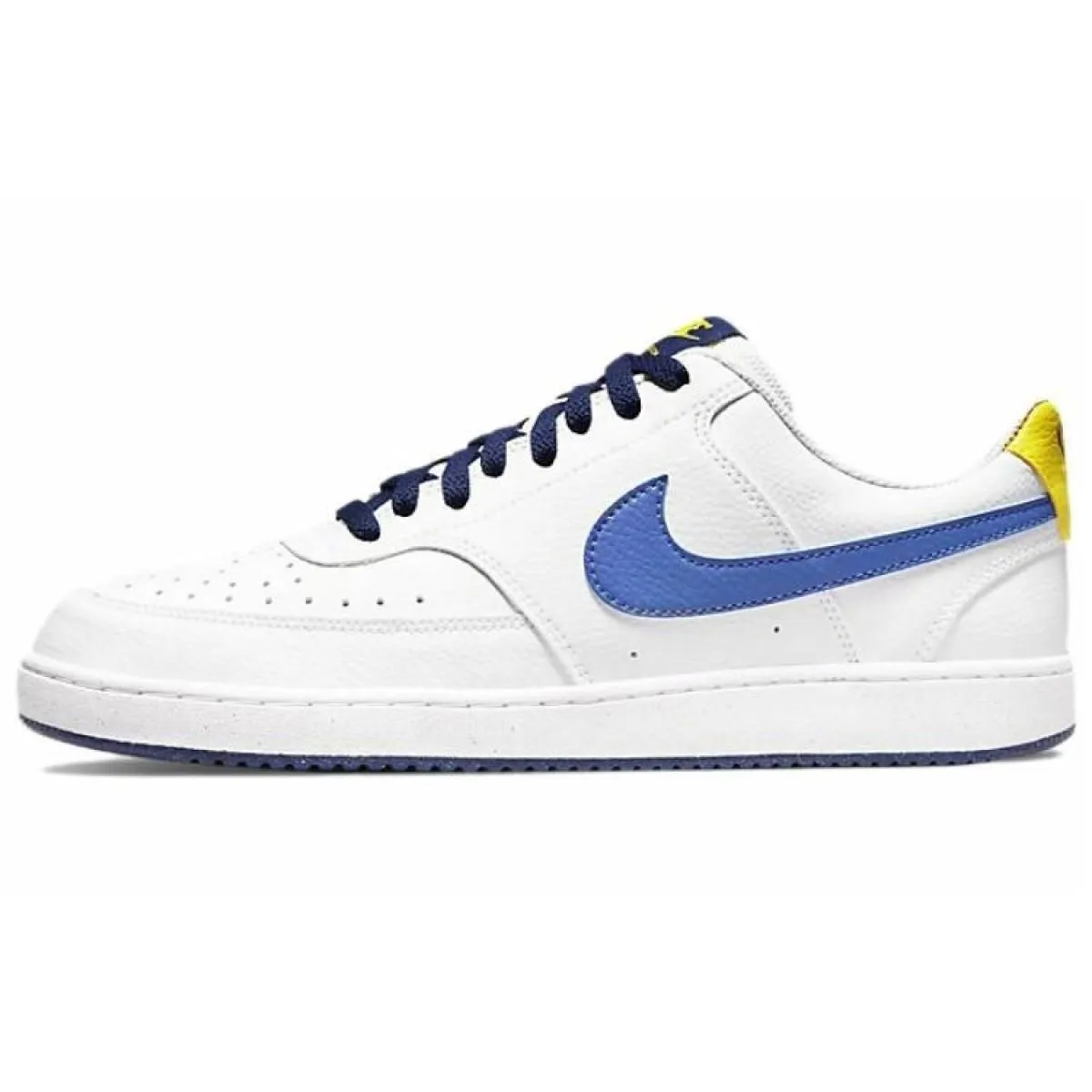 Мужские кеды Nike Court Vision 1 White/Blue/Yellow