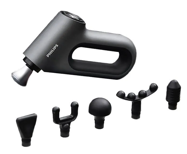 Перкуссионный массажер Philips PPM3202GGY Grey