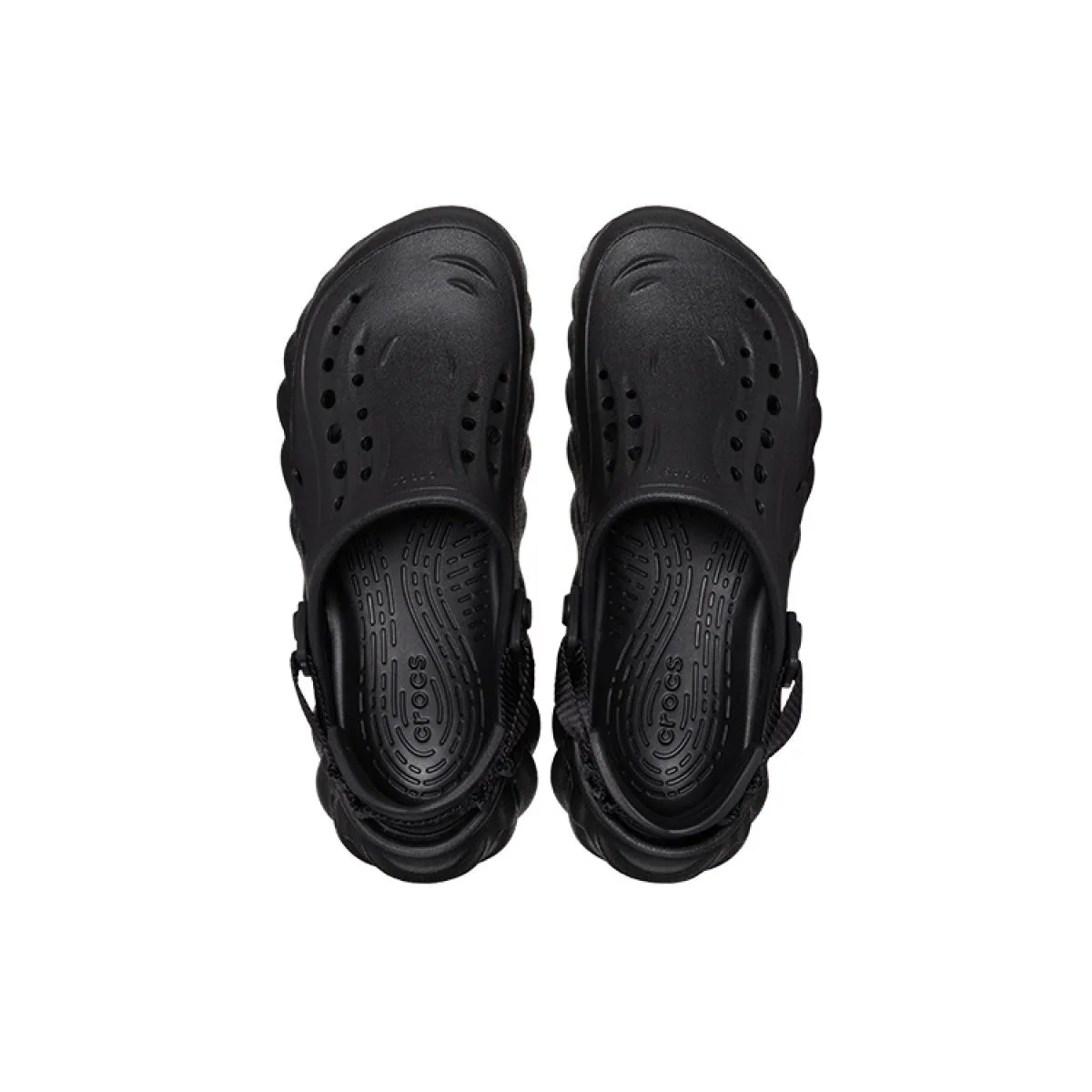 Сабо Crocs Echo Clog 3-5 cm Black