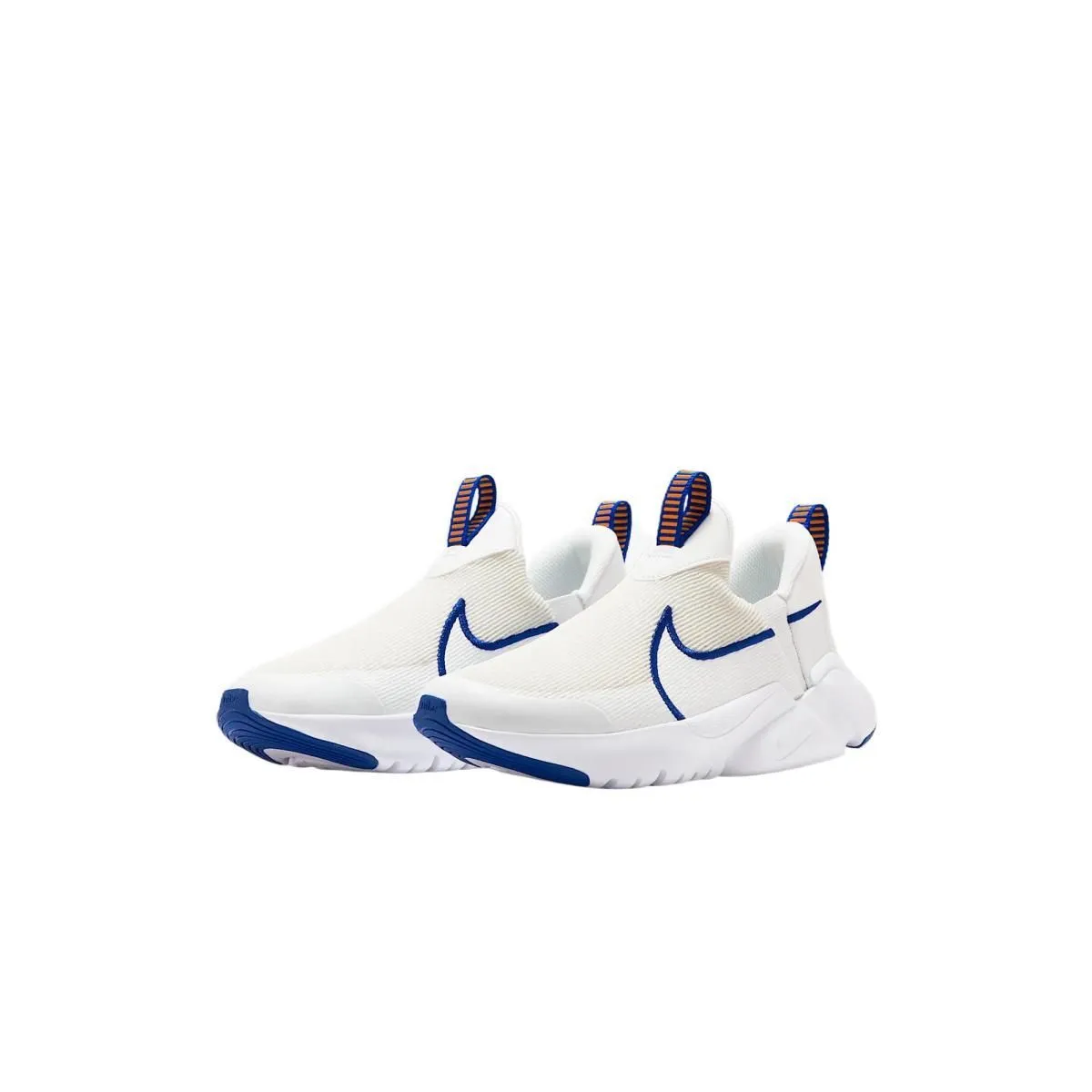 Подростковые кроссовки Nike Flex Plus 2 White/Royal Blue/Orange/Yellow