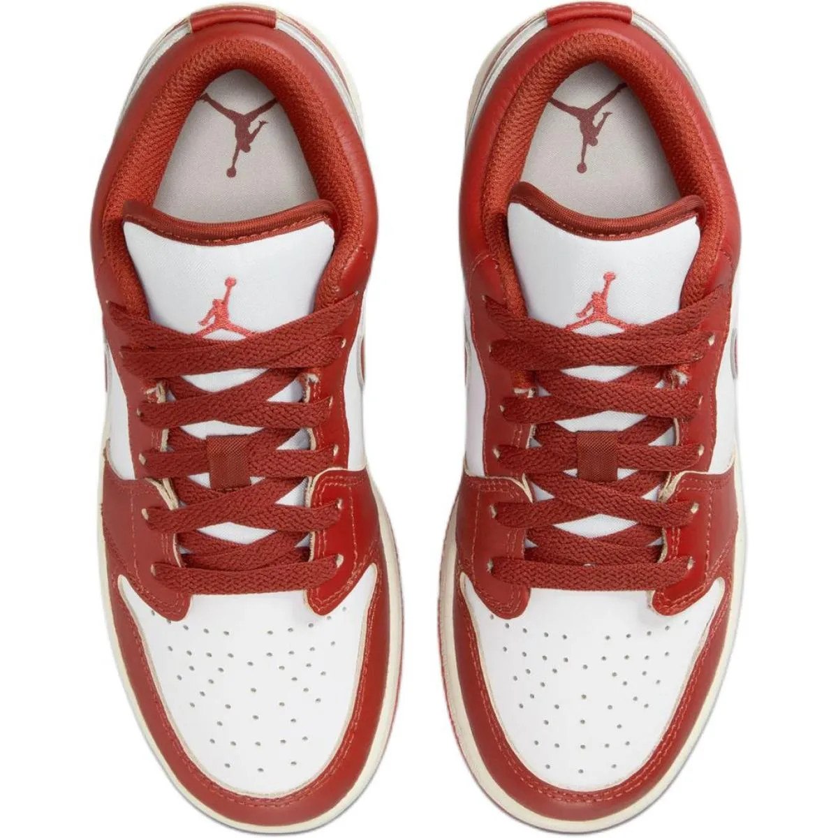 Подростковые кроссовки Air Jordan 1 Low SE "Dune Red" GS