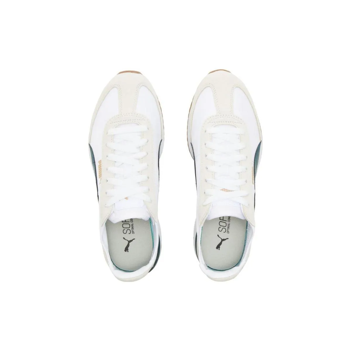 Кроссовки Puma R78 White/Beige/Green