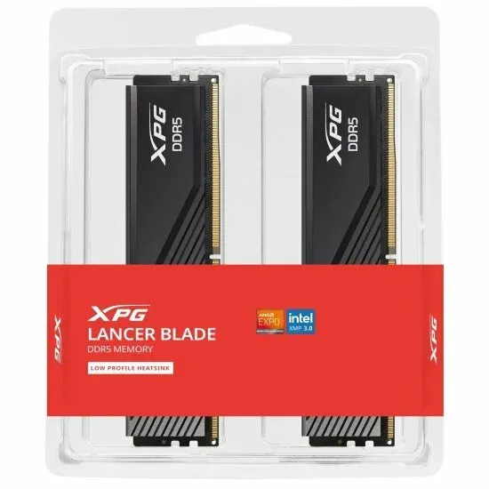Оперативная память Adata XPG Lancer Blade, DDR5, 16Гб, 6400MHz [AX5U6400C3016G-DTLABBK]