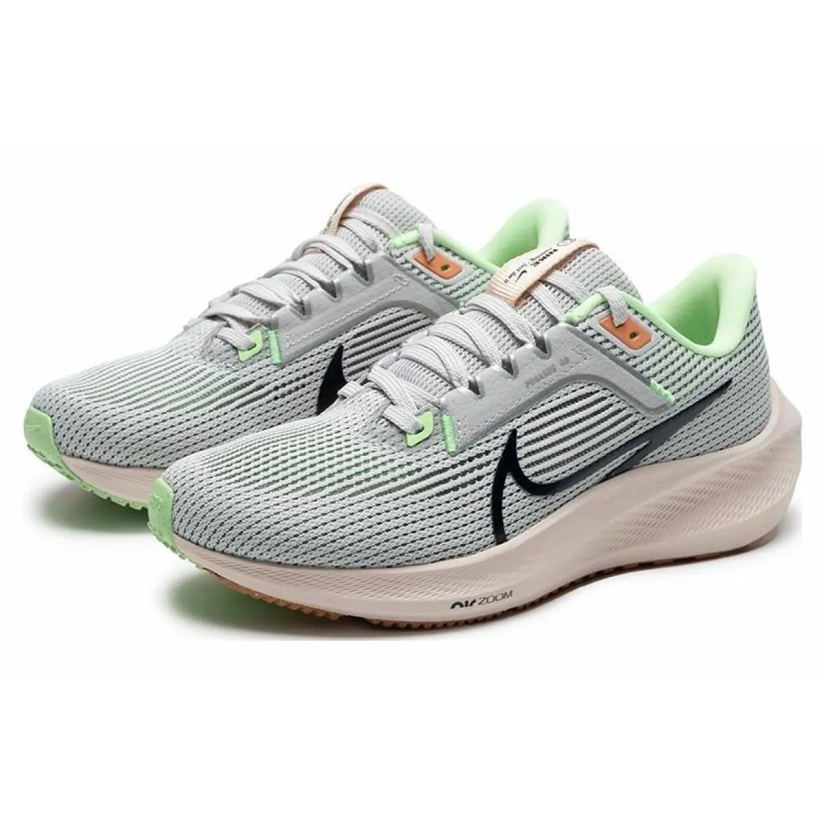 Женские кроссовки Nike Air Zoom Pegasus 40 Grey/Black/Green