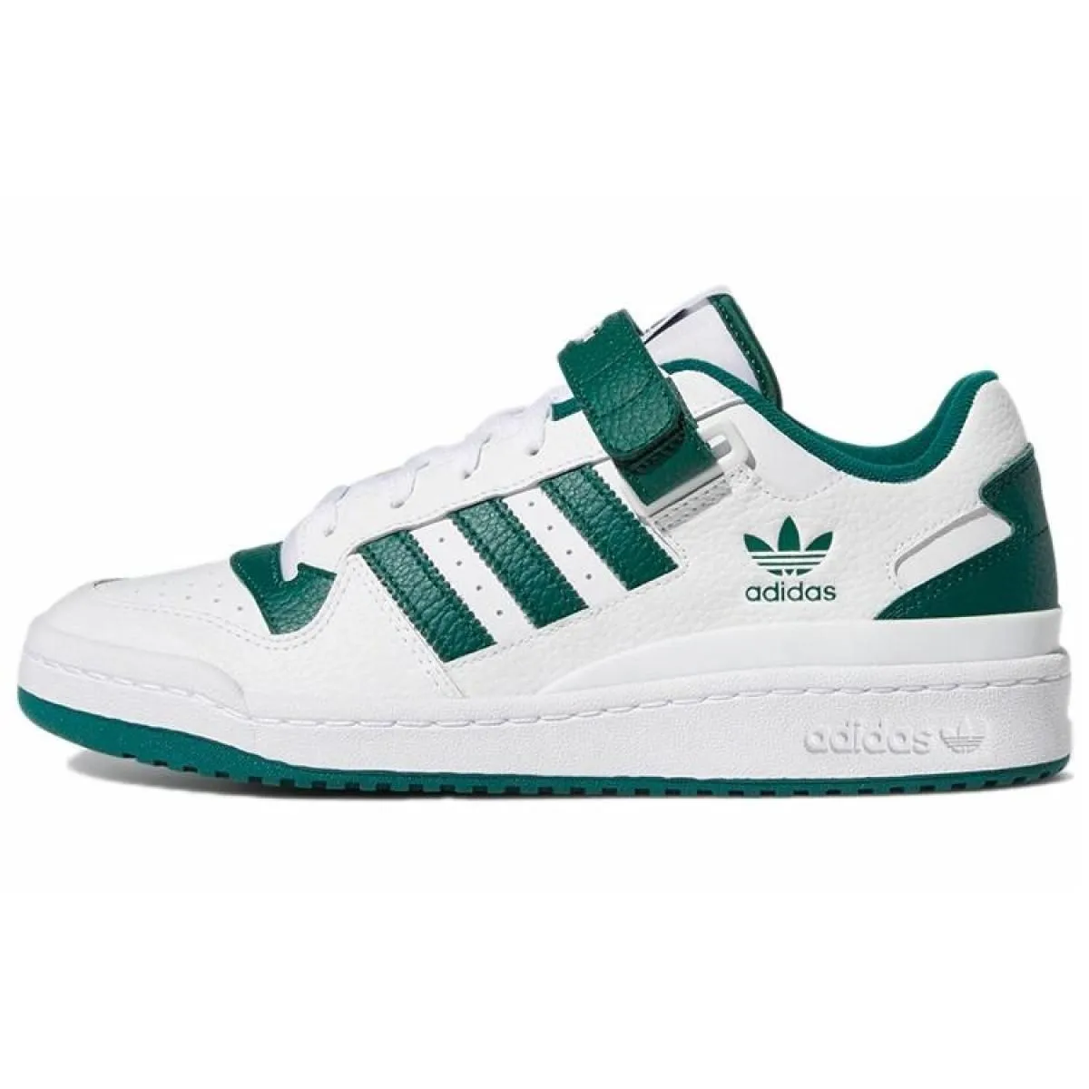 Кроссовки Adidas Originals Forum Low White/Green