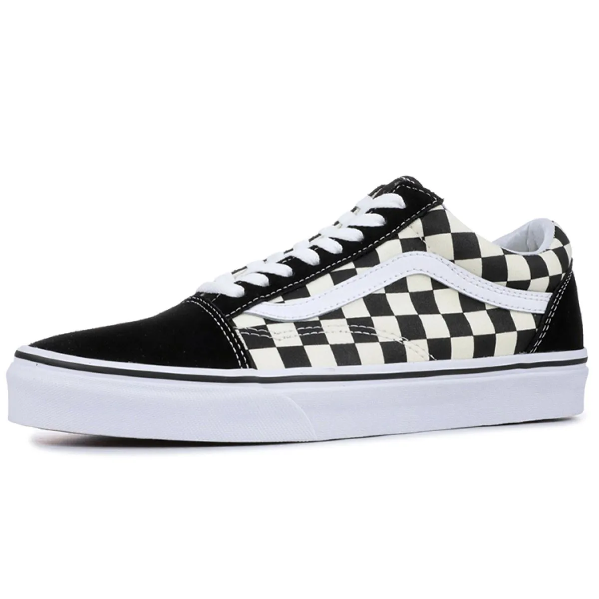Кеды Vans Old Skool Primary Check Black/White