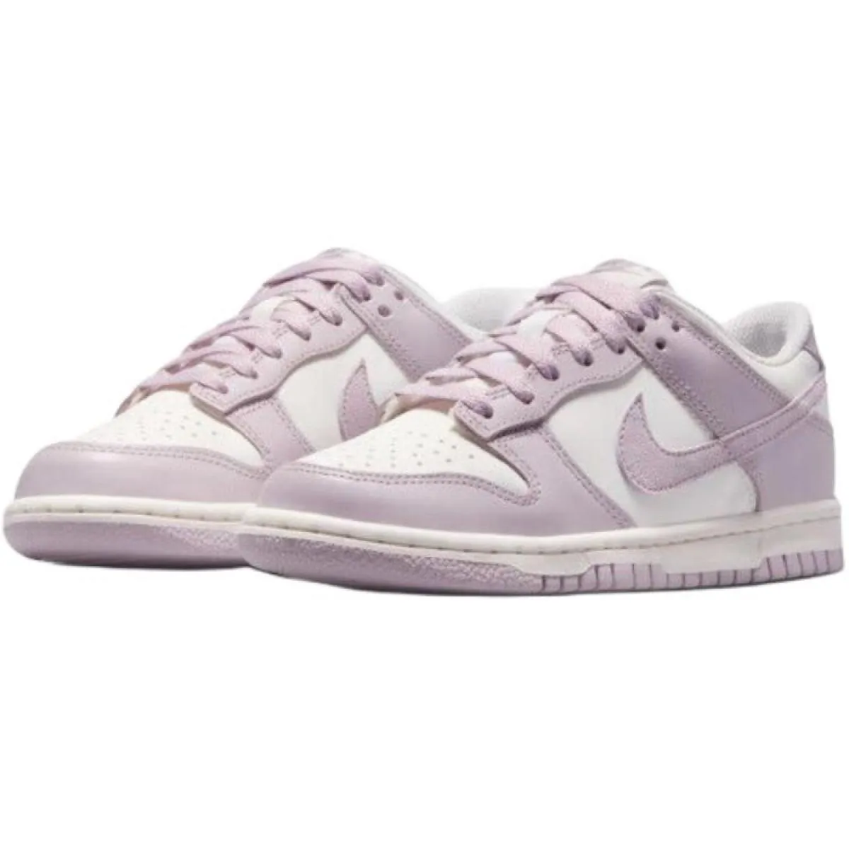 Подростковые кроссовки Nike Dunk Low Pink/White GS