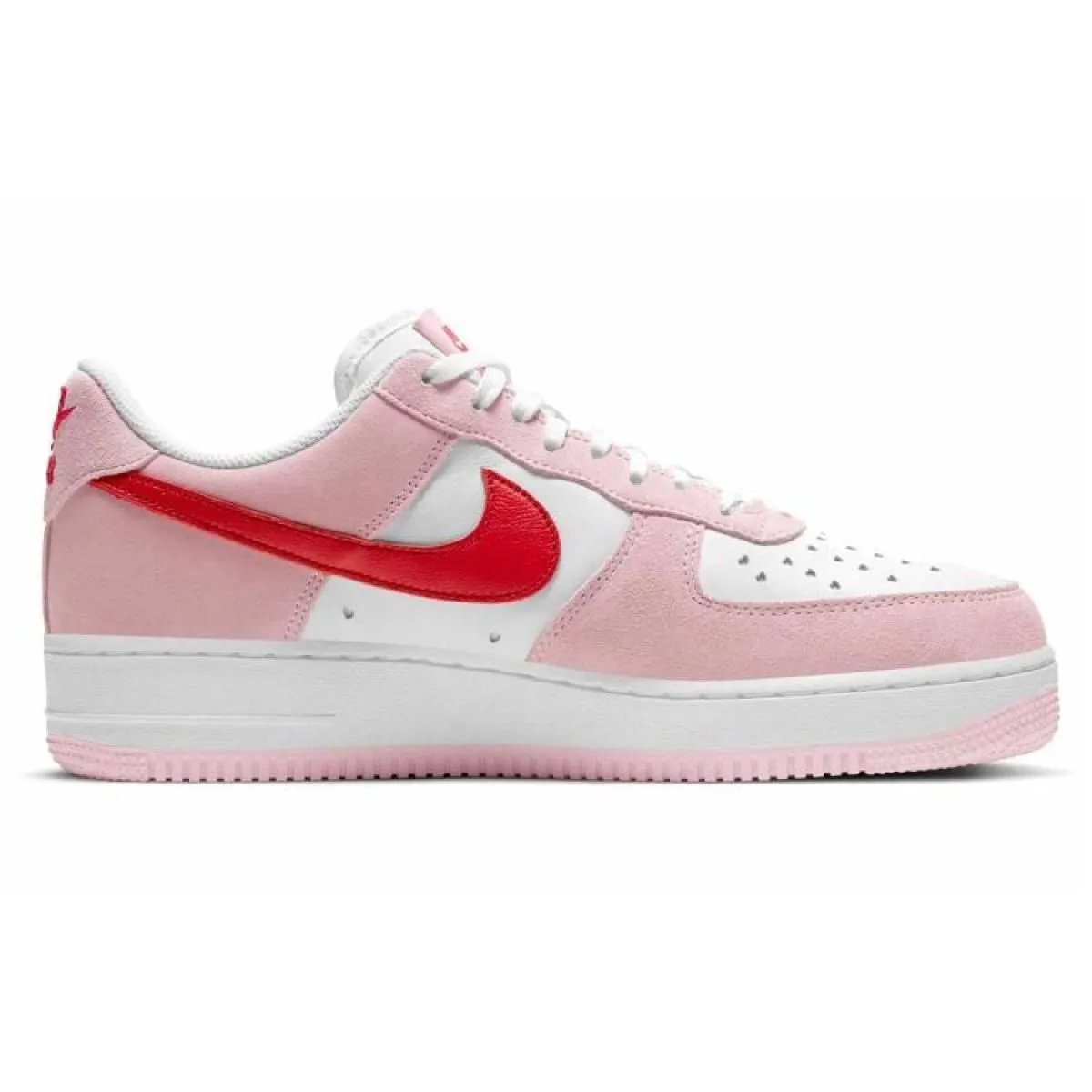 Кроссовки Nike Air Force 1 '07 Qs Valentine's Day Love Letter Pink/White