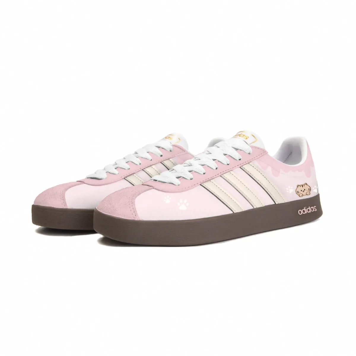 Кроссовки Adidas Originals VL Court 2.0 Pink/White