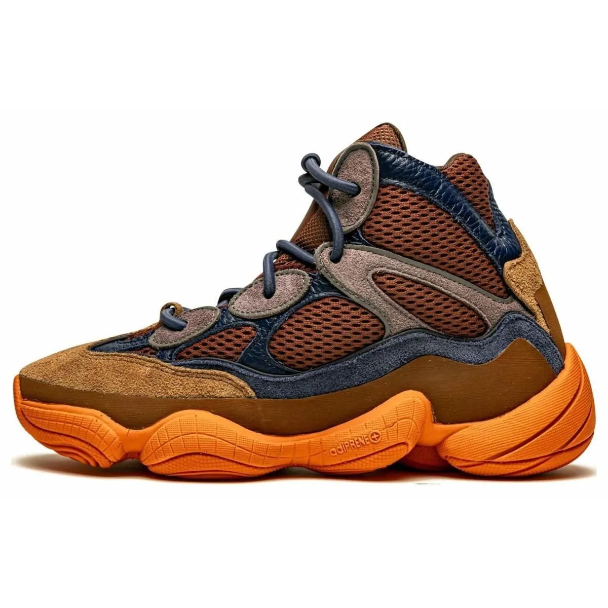 Кроссовки Adidas Originals Yeezy 500 High Brown/Blue/Orange
