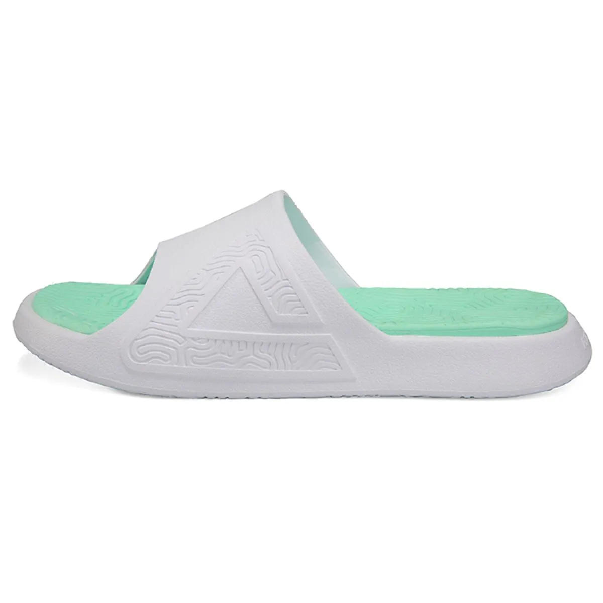 Шлёпанцы унисекс Peak State Pole Classic Drag White/Green