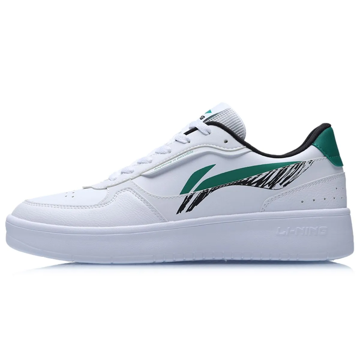 Мужские кроссовки LiNing Casual And Breathable White/Green