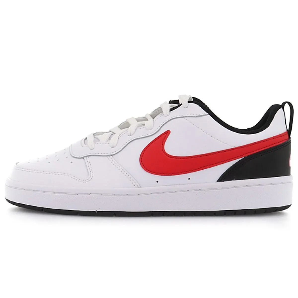 Подростковые кроссовки Nike Court Borough 2 Low White/University Red GS