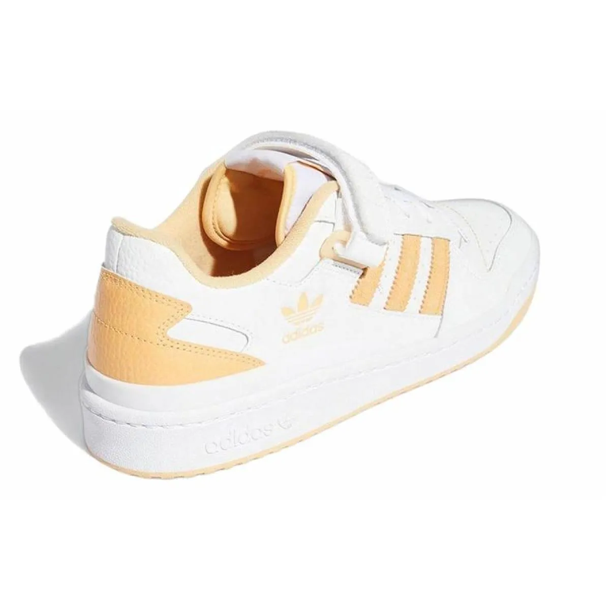 Кроссовки Adidas Originals Forum Low White/Yellow