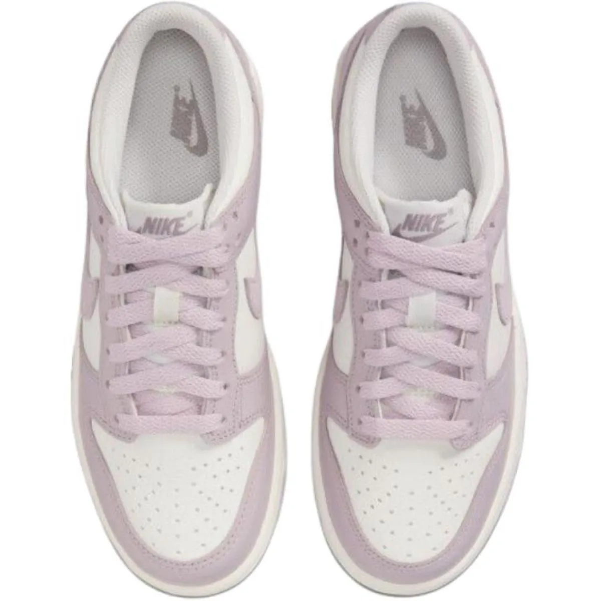 Подростковые кроссовки Nike Dunk Low Pink/White GS