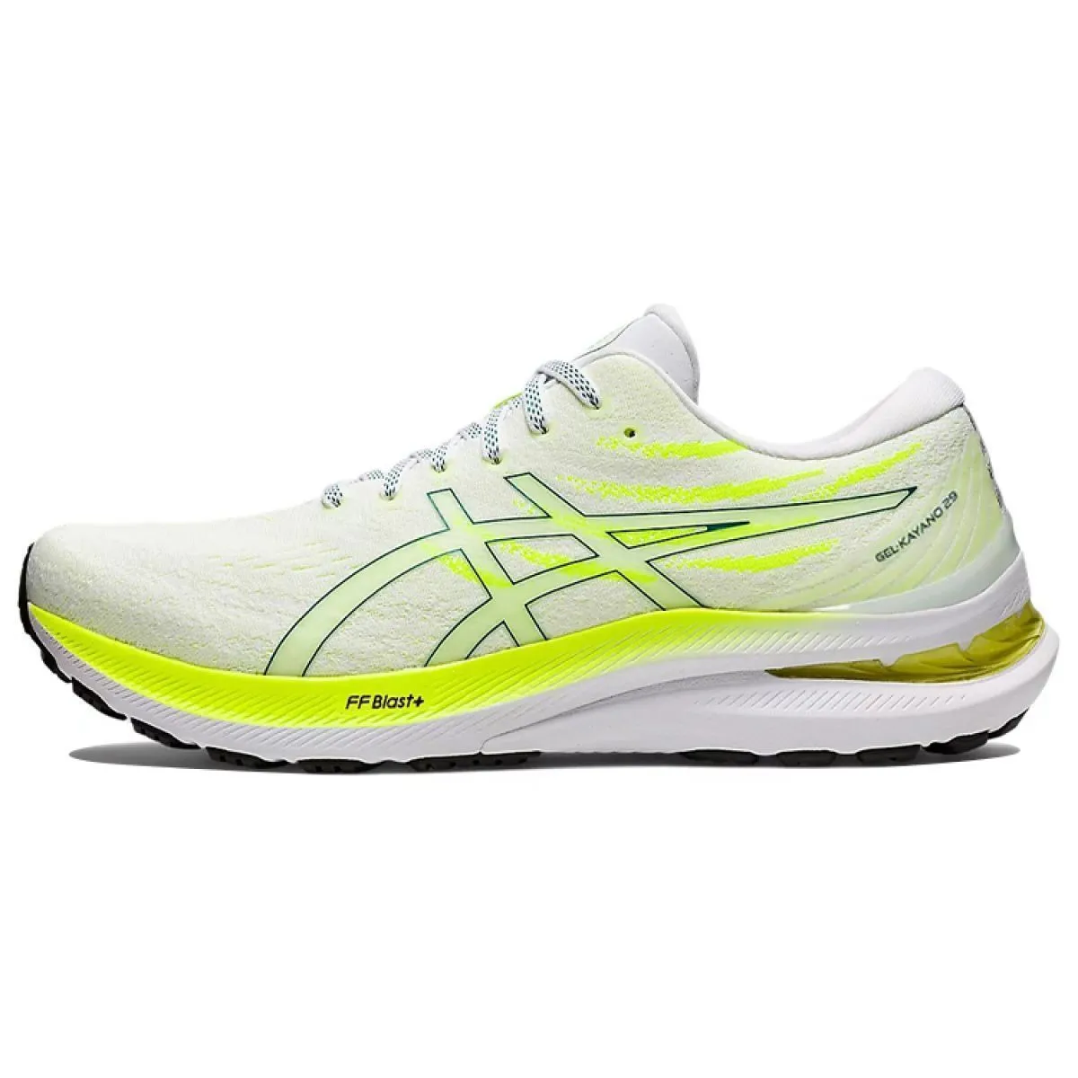 Мужские кроссовки Asics Gel-Kayano 29 White/Fluorescent Green