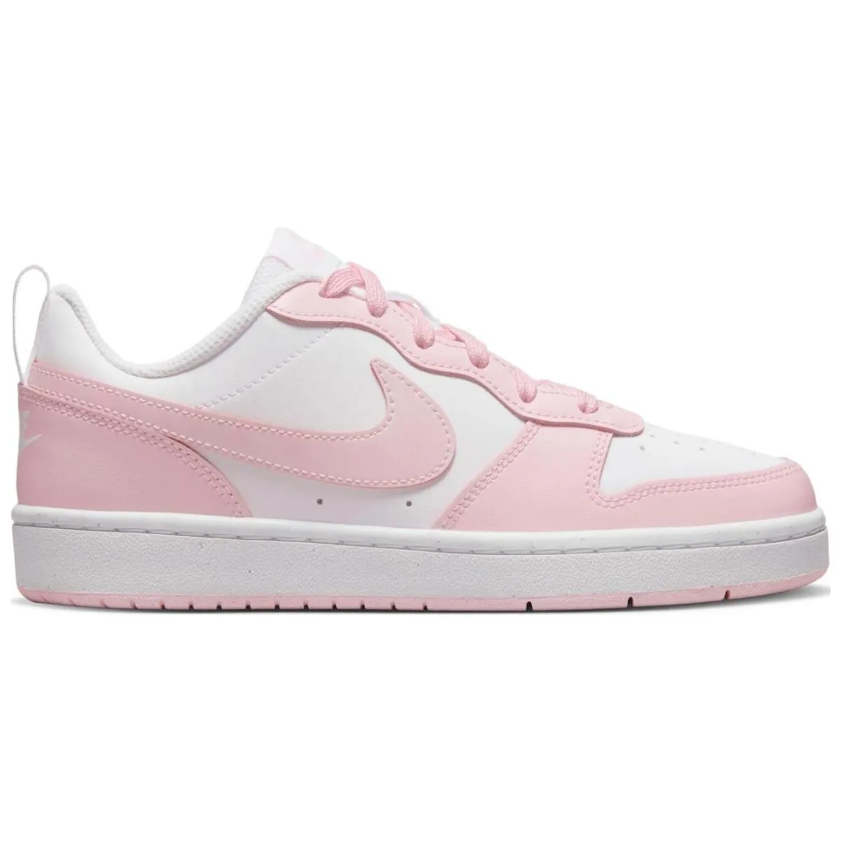 Подростковые Nike Court Borough Low 2 White/Pink GS