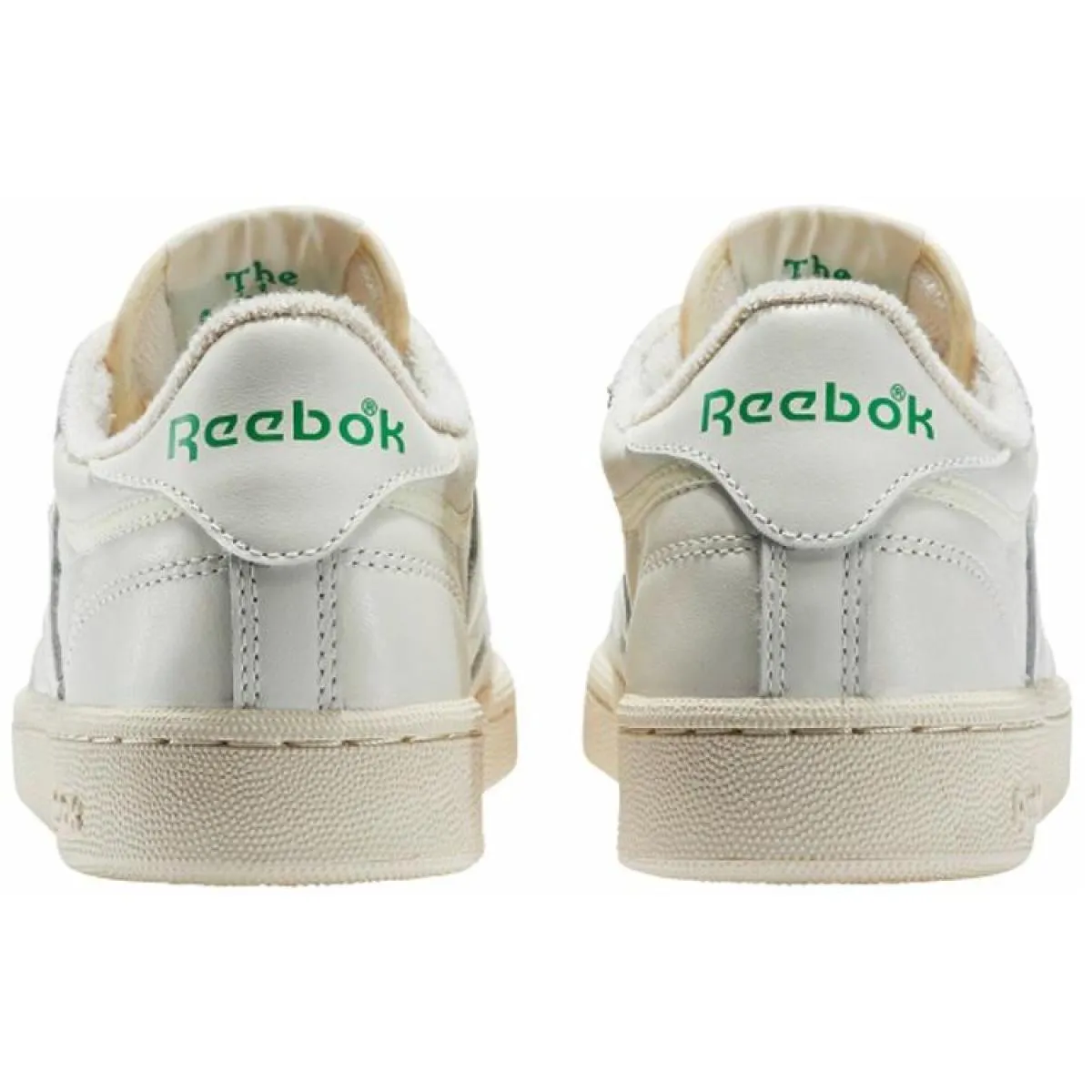 Женские кеды Reebok Club C 85 Vintage Beige/Green