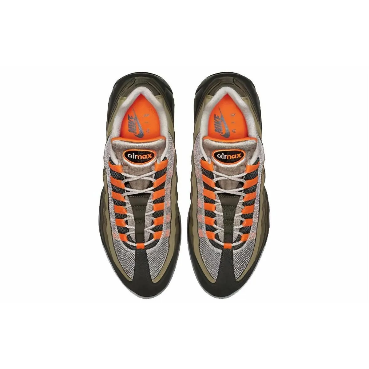 Кроссовки Nike Air Max 95 OG Neutral Olive/Total Orange Green