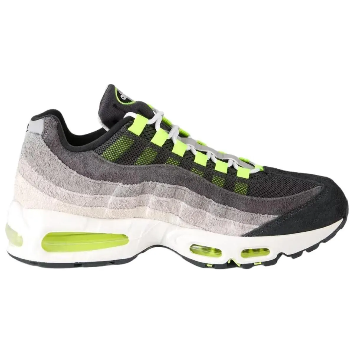 Кроссовки Nike Air Max 95 Big Bubble OG "Reverse Neon" Black/Grey