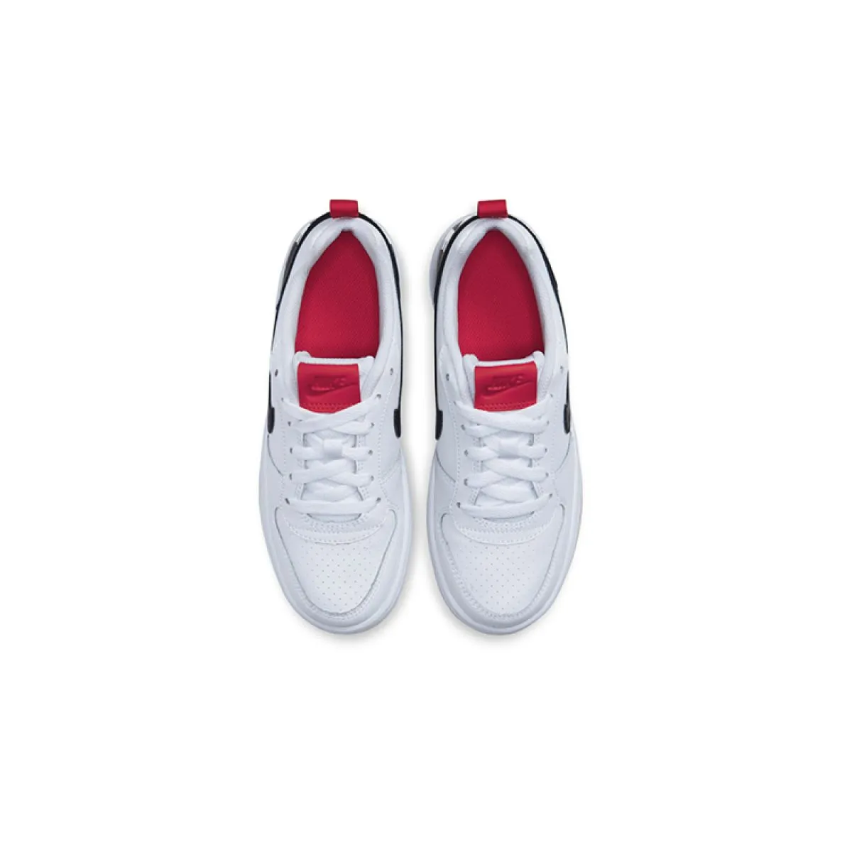 Подростковые кроссовки Nike Court Borough Low White/Obsidian Gum GS