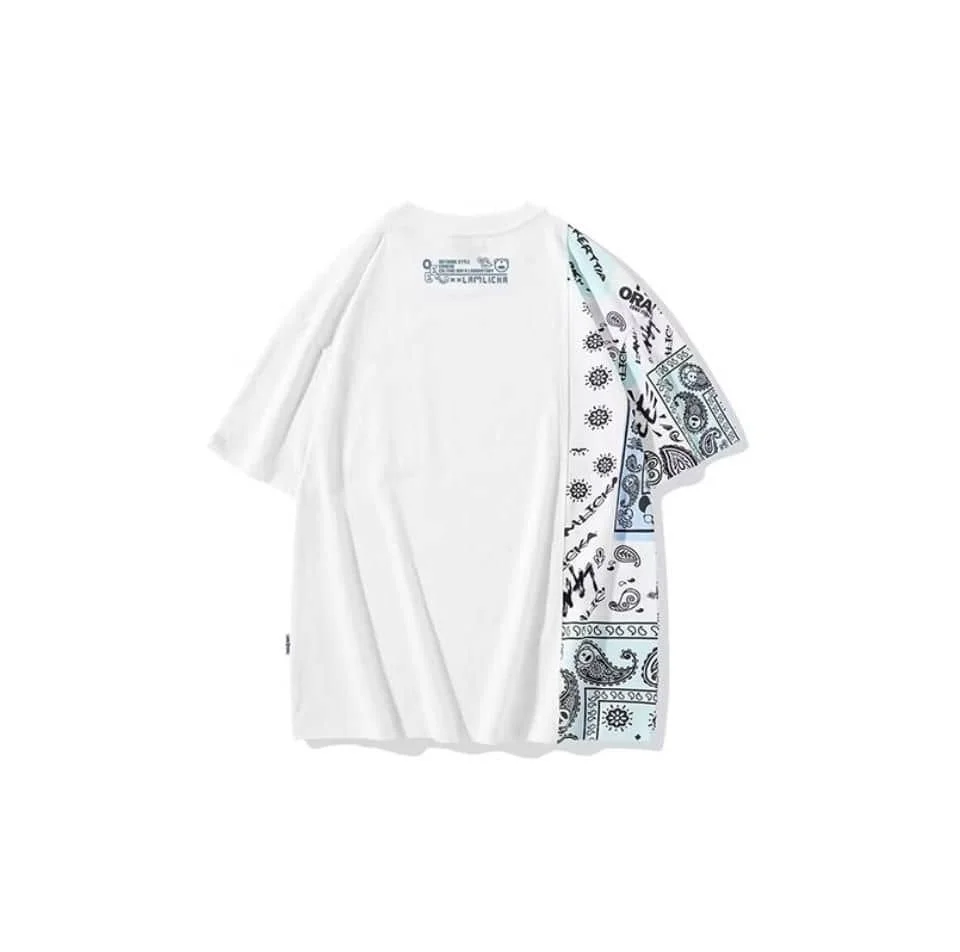 Футболка LAMLICKA White/Blue