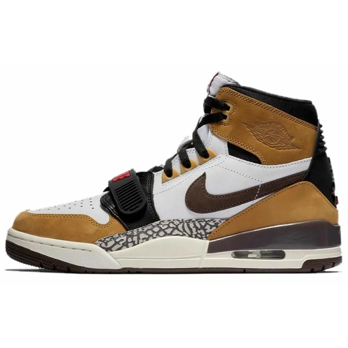 Мужские кроссовки Jordan Legacy 312 High Rookie Of The Year White/Brown