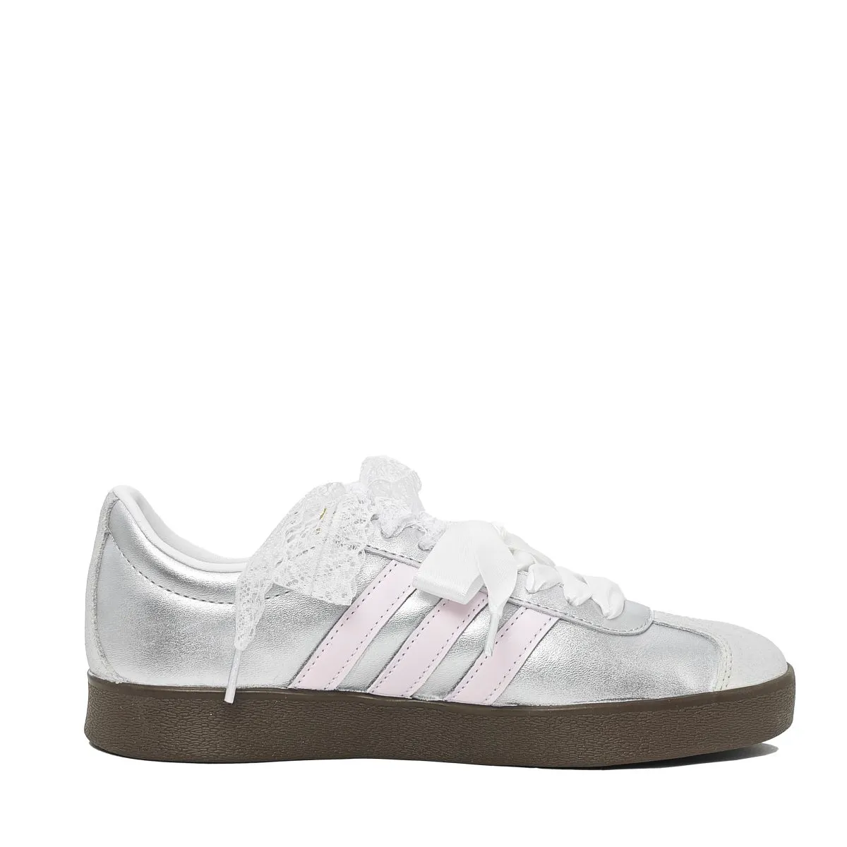 Кроссовки Adidas Originals VL Court 2.0 Silver/Pink