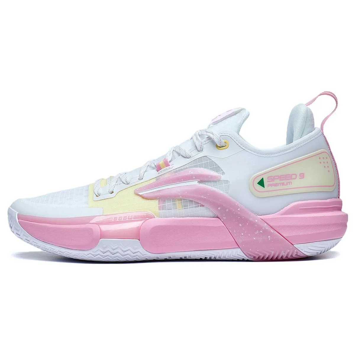 Мужские кроссовки LiNing Speed 9 Premium Pink/White