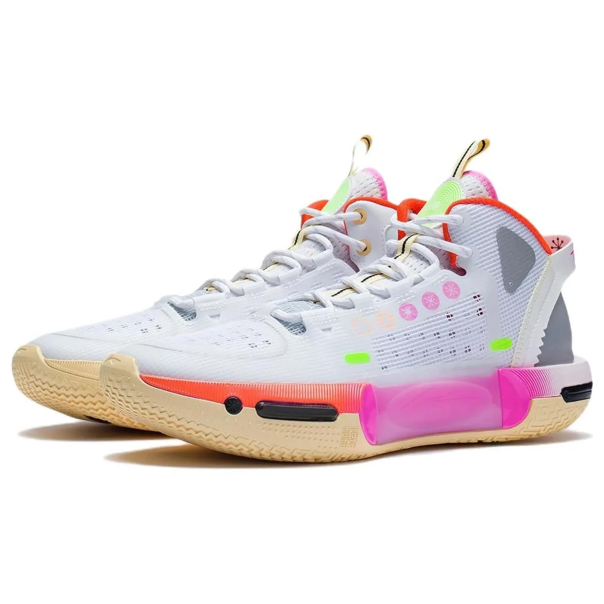 Кроссовки LiNing Wade Shadow 4 Blossom White/Pink