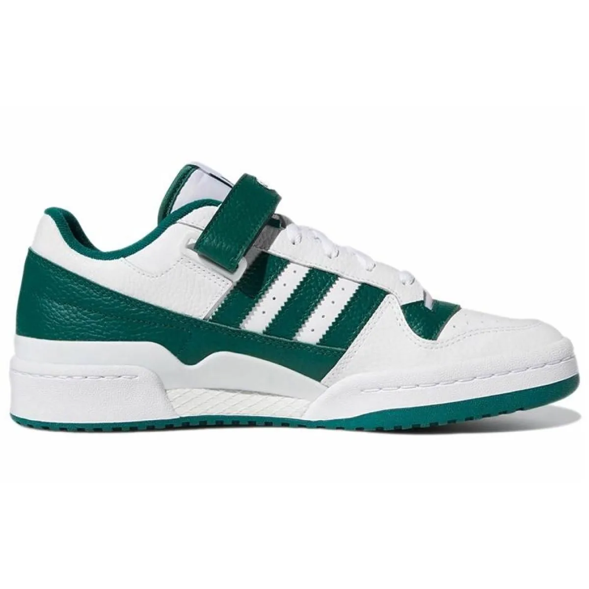 Кроссовки Adidas Originals Forum Low White/Green