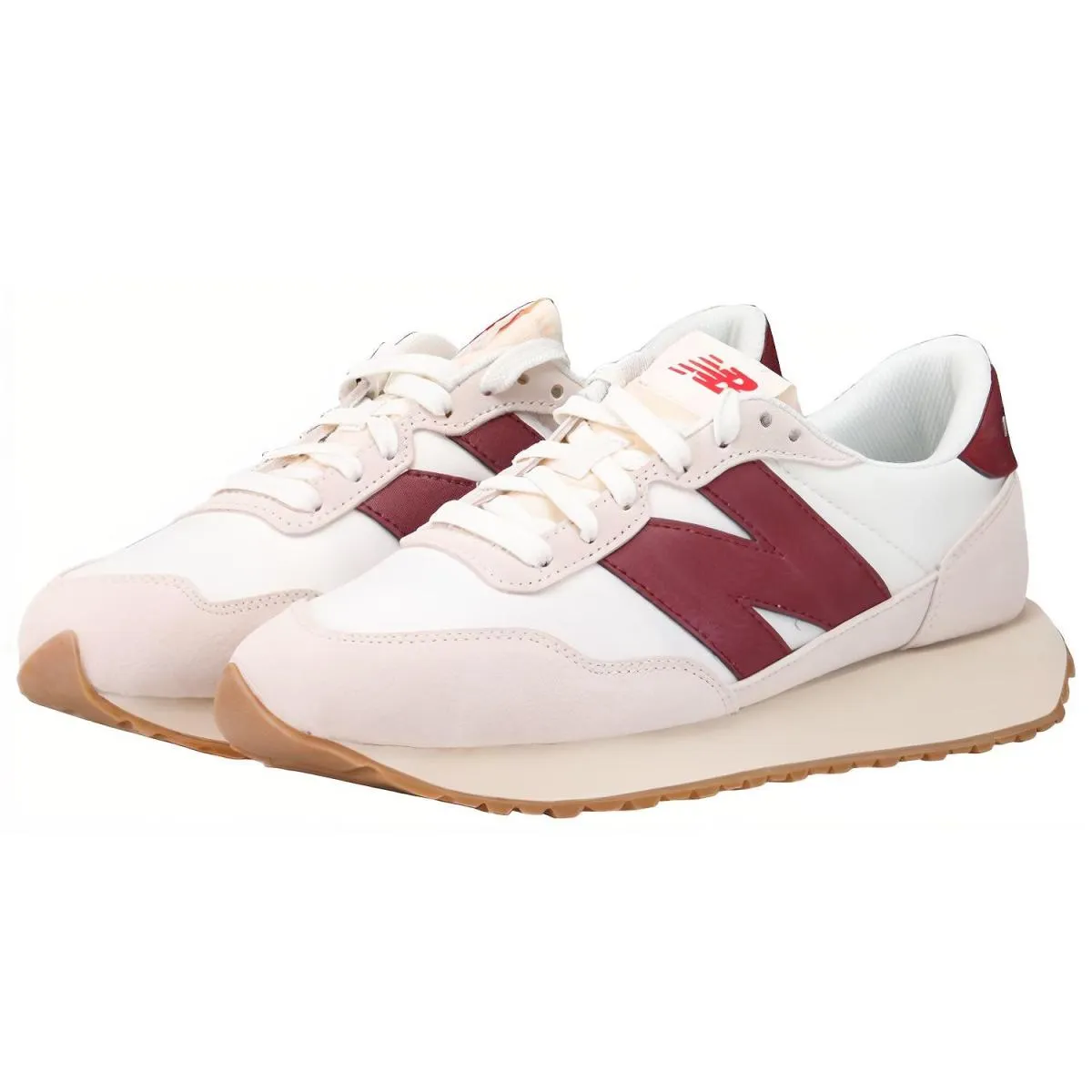 Кроссовки New Balance 237 White/Burgundy