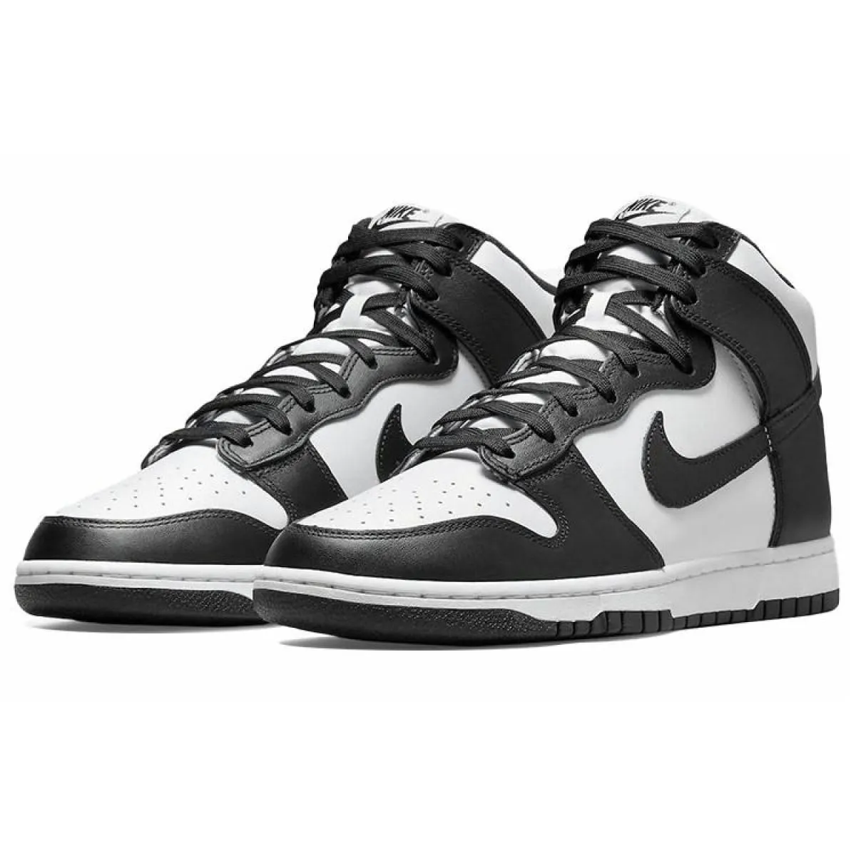 Мужские кроссовки Nike Dunk High Panda Black/White 2021/2024