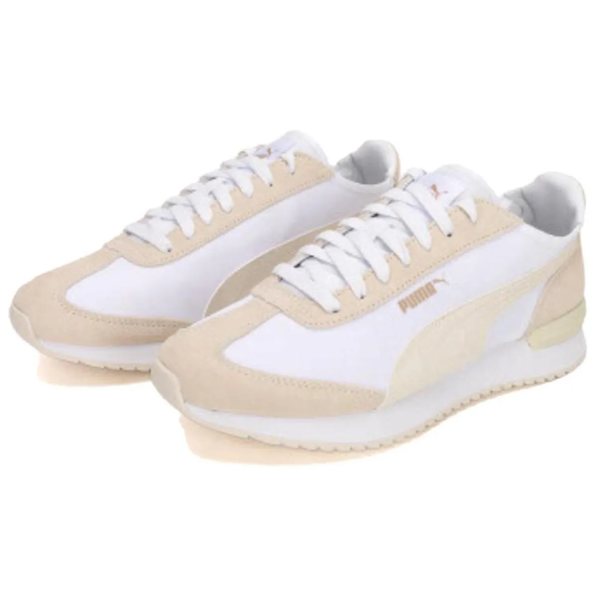 Кроссовки Puma R78 White/Beige