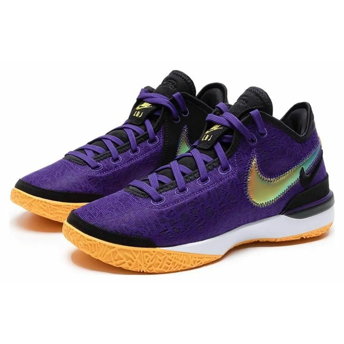 Мужские кроссовки Nike LeBron NXXT Gen Purple Gold