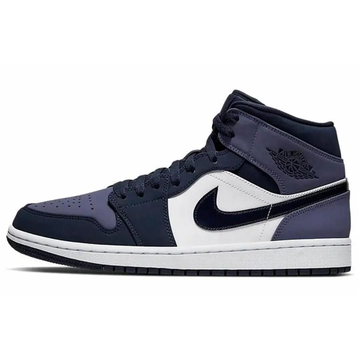 Кроссовки Air Jordan 1 Mid "Obsidian Sanded Purple"