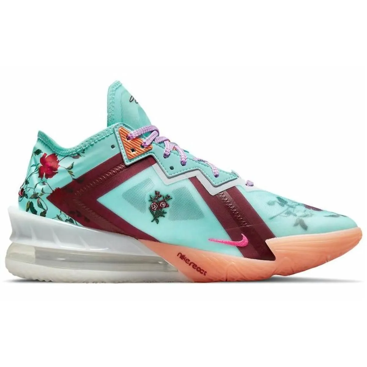 Кроссовки Nike Lebron 18 EP Green/Red