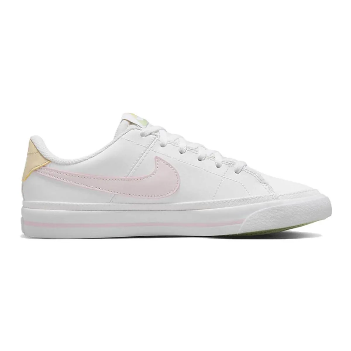 Подростковые кроссовки Nike Court Legacy White/Pink GS