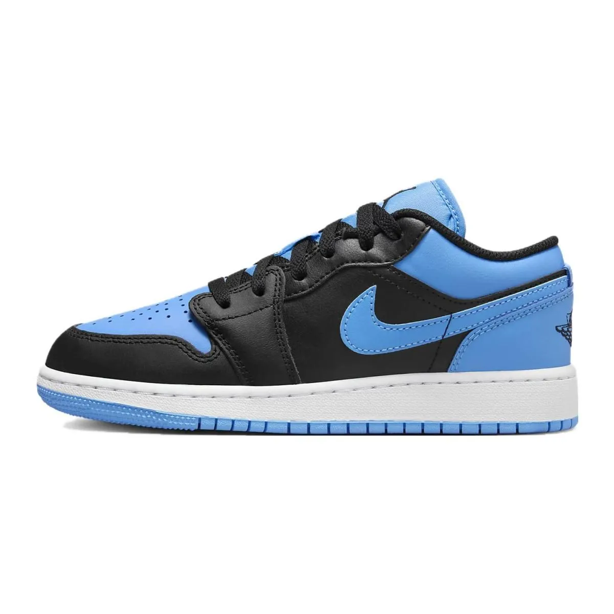 Подростковые кроссовки Air Jordan 1 Low "University Blue" GS