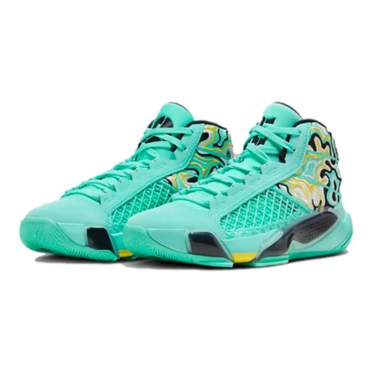 Подростковые кроссовки Air Jordan 38 Green GS