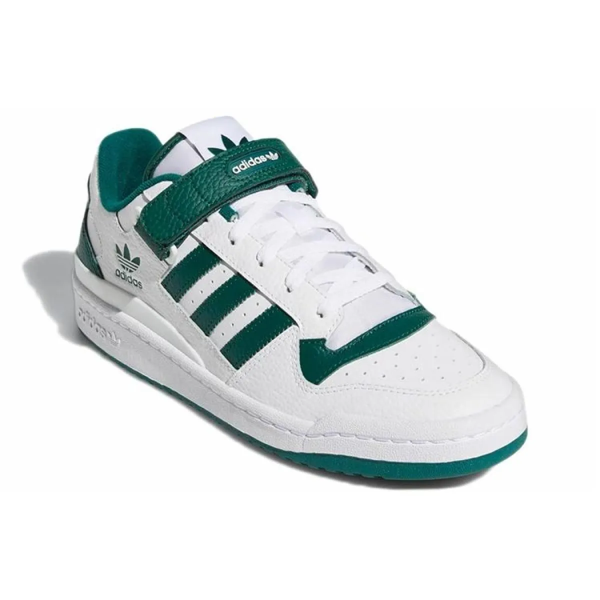 Кроссовки Adidas Originals Forum Low White/Green