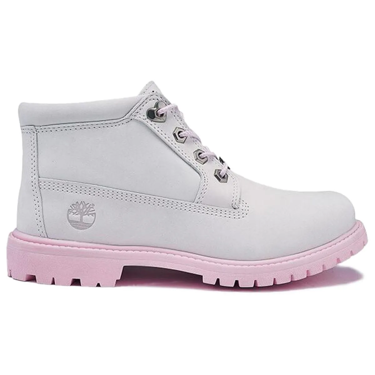 Женские ботинки Timberland Chukka Grey/Pink