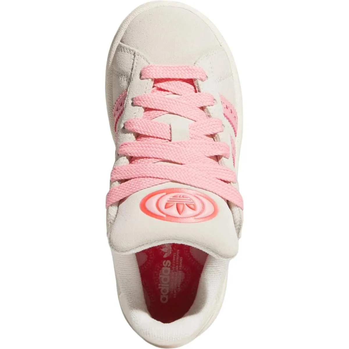 Кроссовки для малышей Adidas Originals Campus 00s Pink/White GS