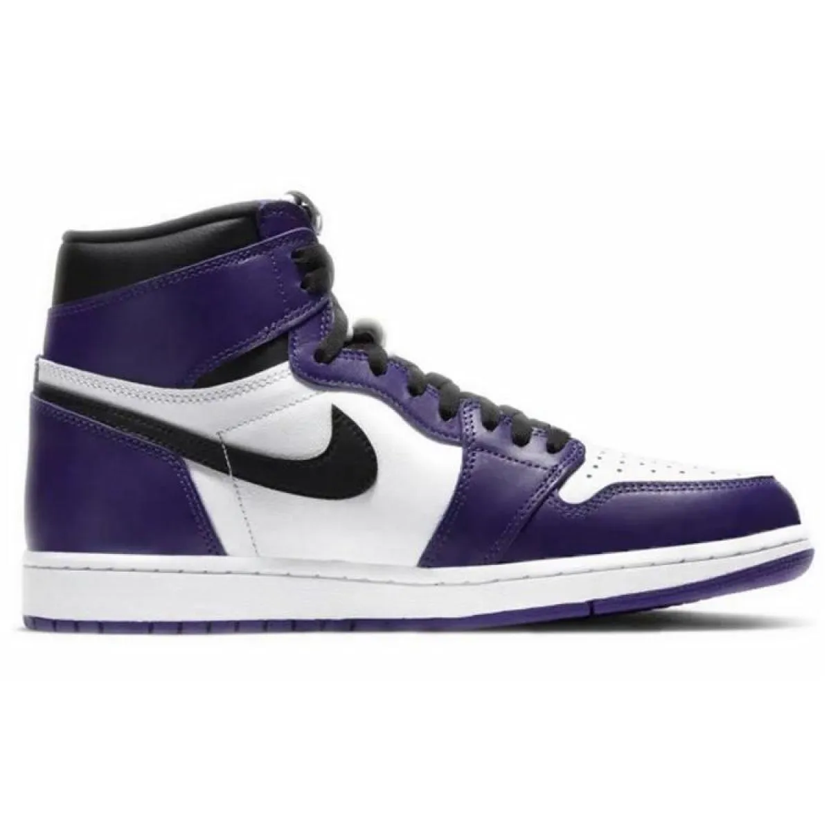 Кроссовки Air Jordan 1 Retro High Purple White