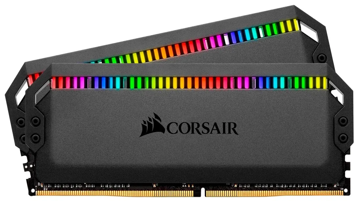 Оперативная память Corsair Dominator Platinum RGB 16 ГБ (8 ГБ x 2 шт.) DDR4 3600 МГц DIMM (CMT16GX4M2C3600C18)
