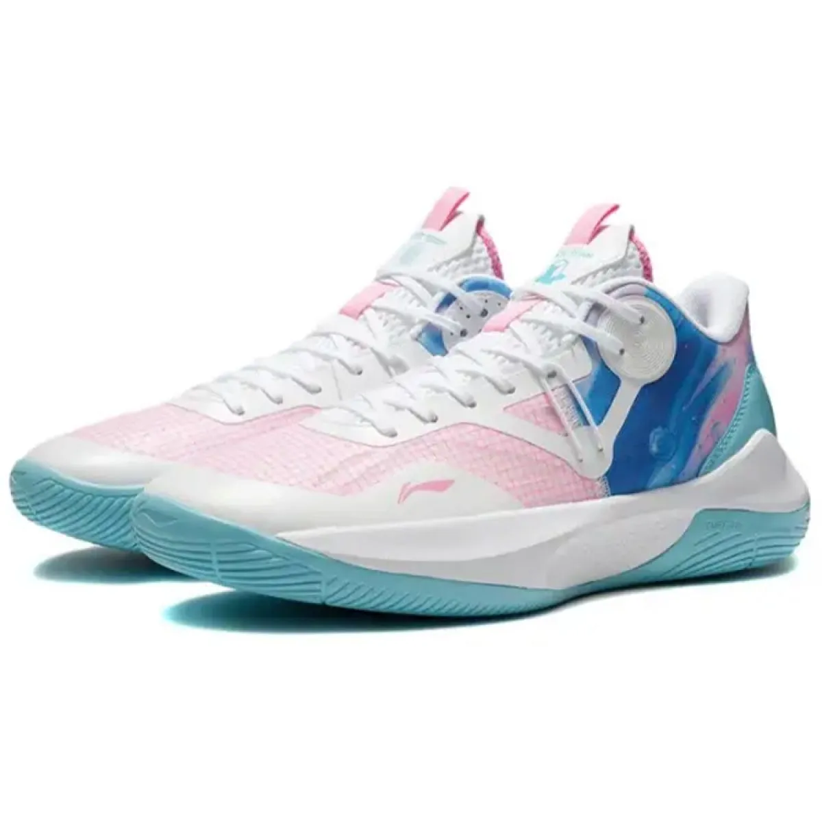 Мужские кроссовки LiNing Sonic Team  Standard White/Beige Pink