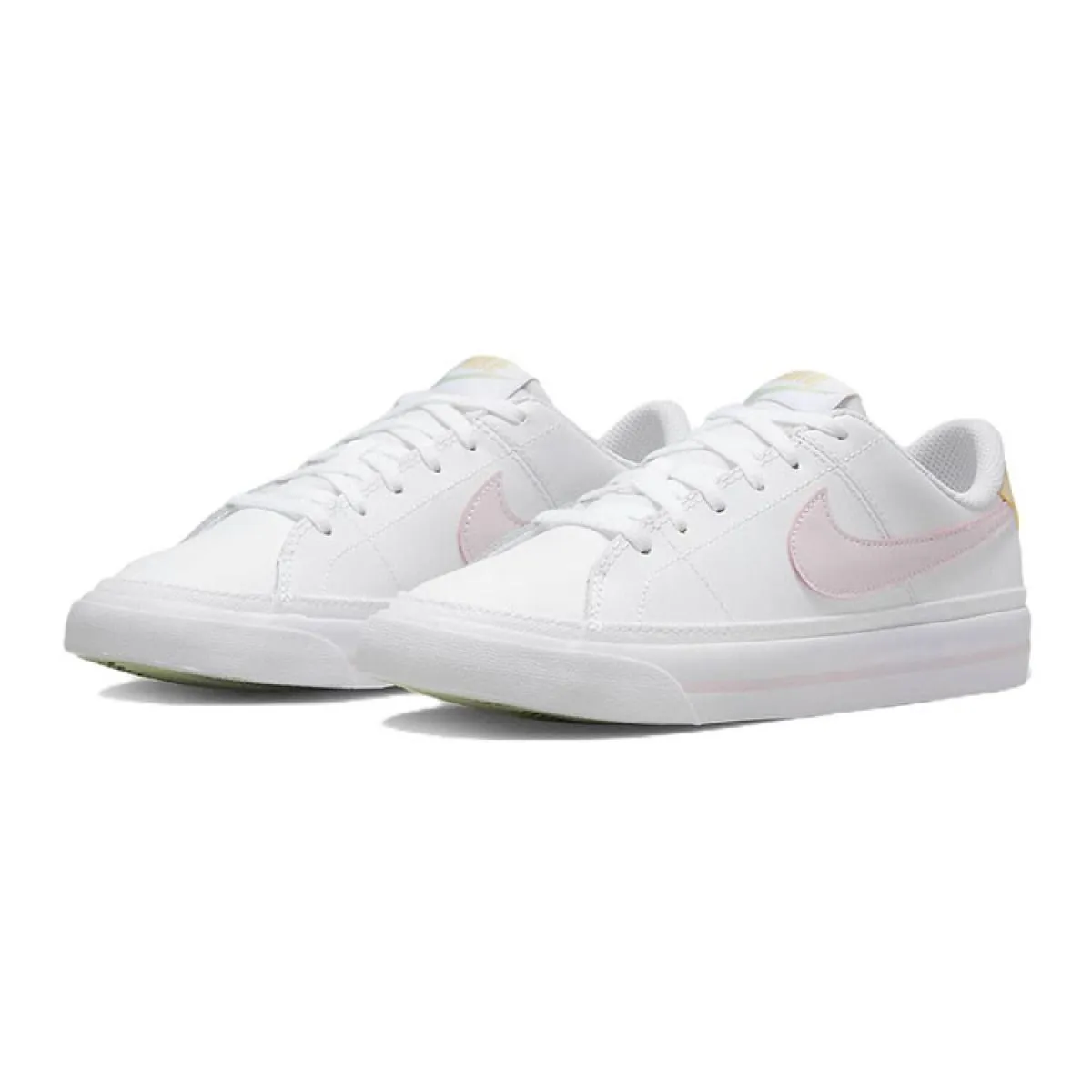 Подростковые кроссовки Nike Court Legacy White/Pink GS